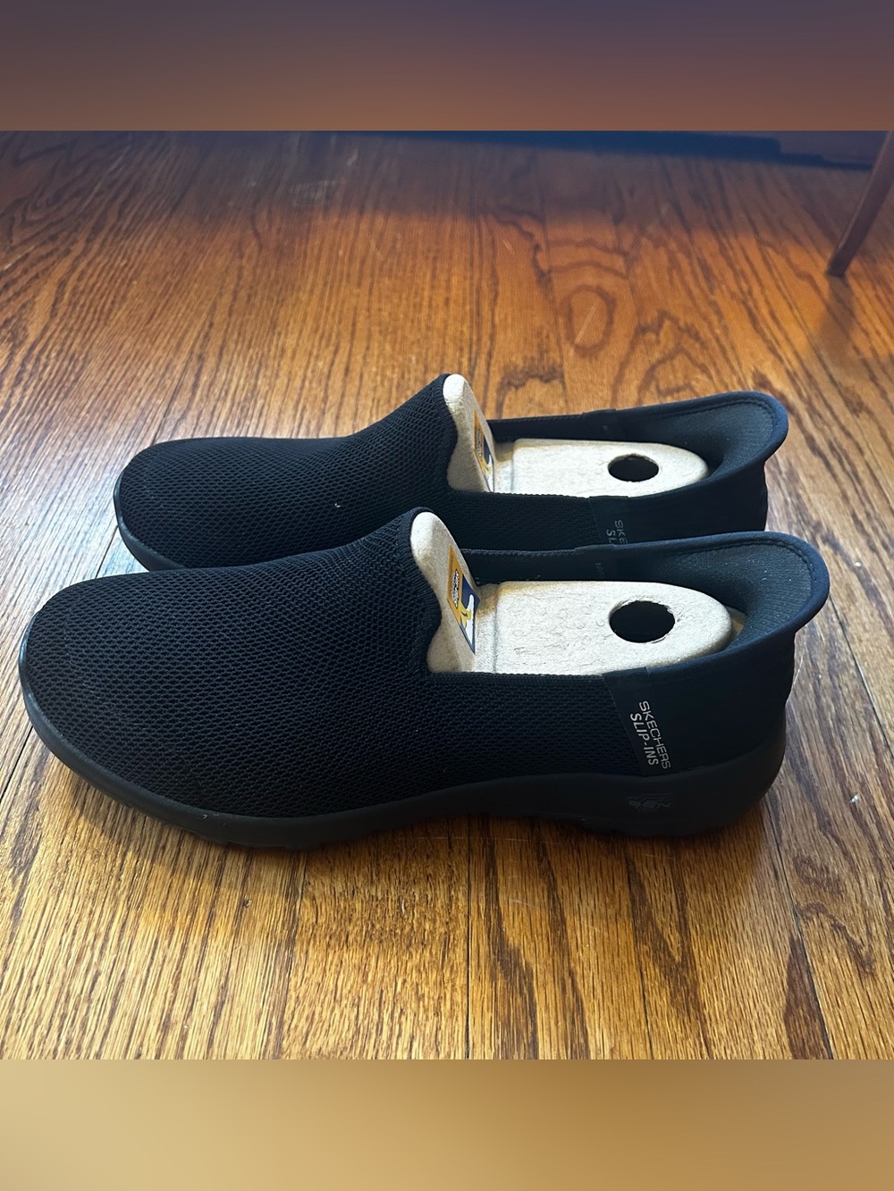 Skechers Black Hands-Free Slip-Ins